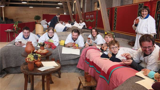 Vindonissaparkfest: Einmal schlemmen wie ein römischer&nbsp;Kaiser