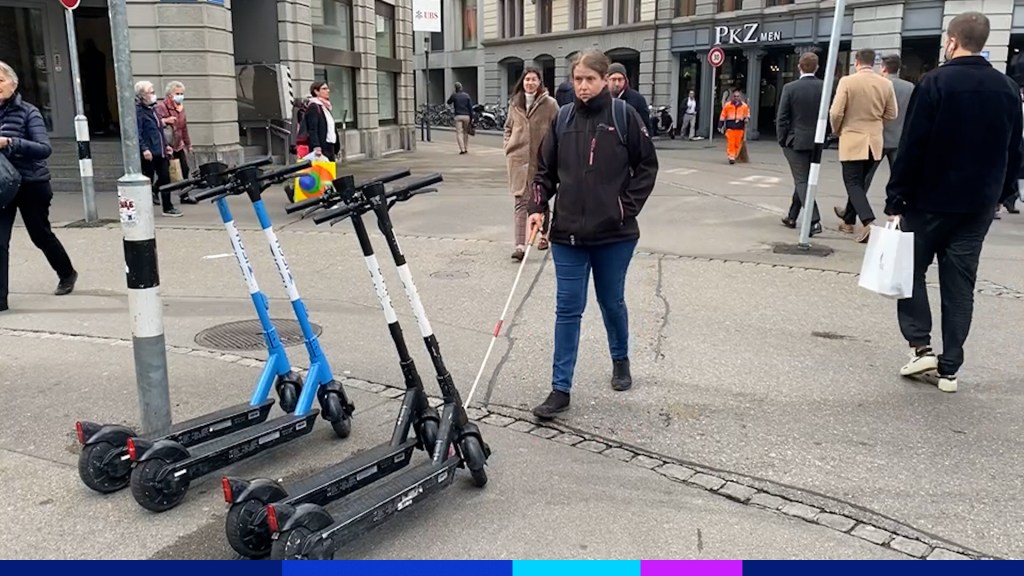 «Für mich sind E-Scooter und Velos Stolperfallen»